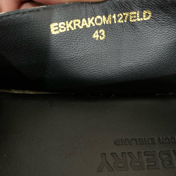 BNIB Burberry Men’s Espadrilles - Picture 5 of 8
